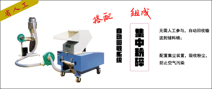 自動回收粉碎機